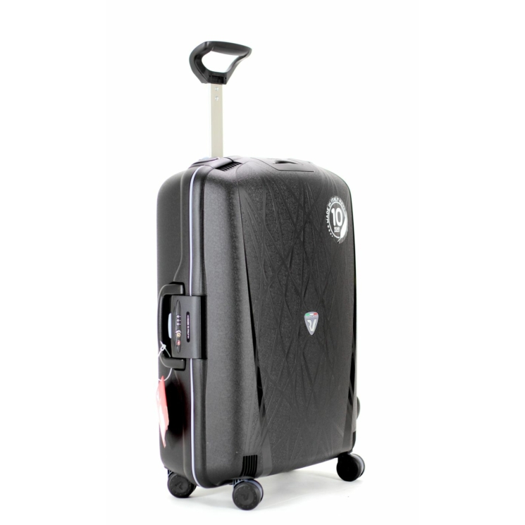 Roncato R0712 Light Spinner bőrönd 68 cm-es Avio kék ajándék bőröndhuzattal