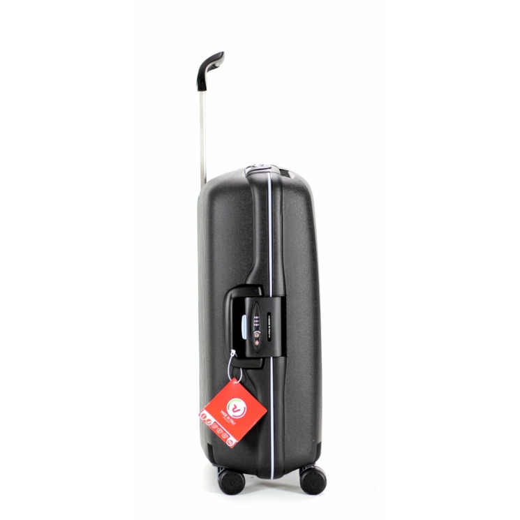 Roncato R0712 Light Spinner bőrönd 68 cm-es Avio kék ajándék bőröndhuzattal