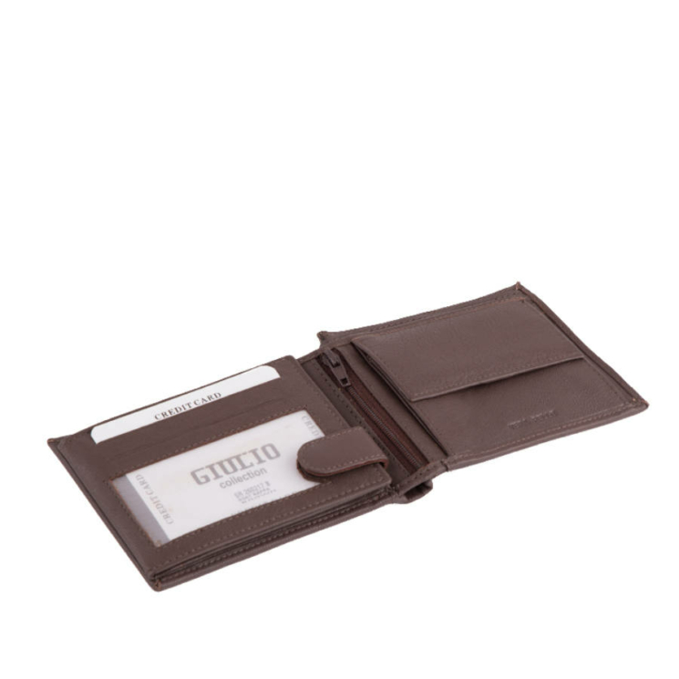 GIULIO valódi bőr férfi pénztárca  RFID rendszerrel ( 8 kártyatartó )