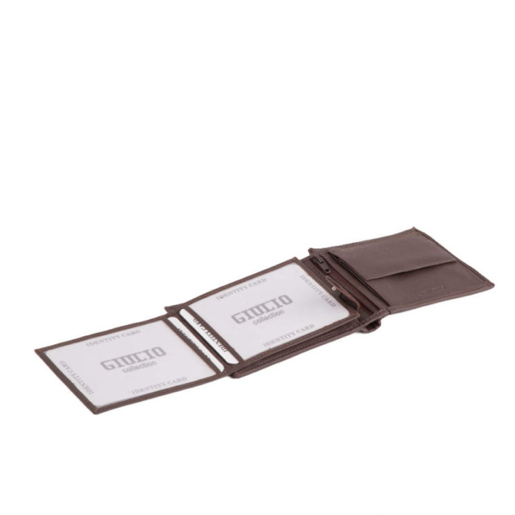 GIULIO valódi bőr férfi pénztárca  RFID rendszerrel ( 8 kártyatartó )