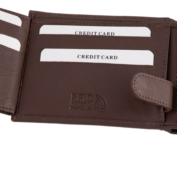 GIULIO valódi bőr férfi pénztárca  RFID rendszerrel ( 8 kártyatartó )