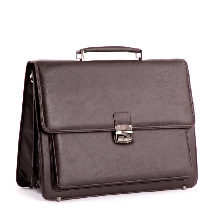 3 részes aktatáska barna színben