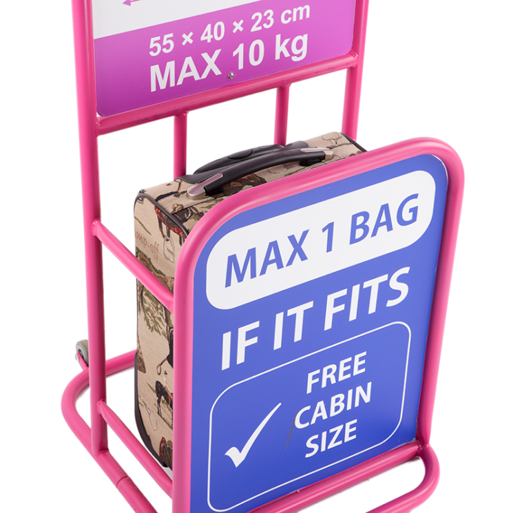 Lovas bőrönd ÚJ WIZZAIR RYANAIR méret