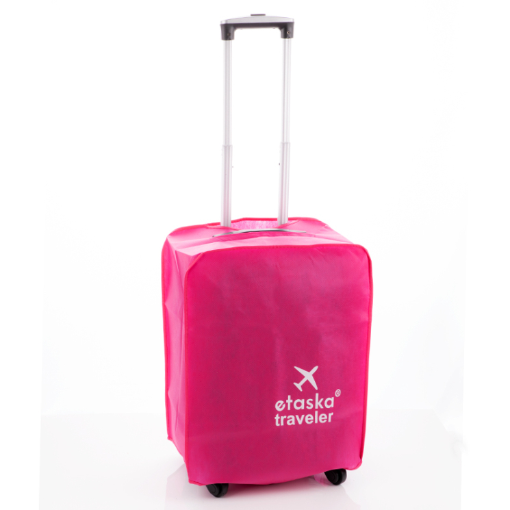 etaska traveler Bőröndhuzat S méret pink színben