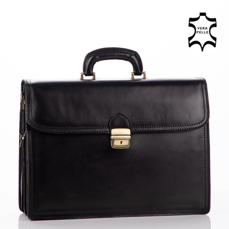 Valódi bőr aktatáska 3 részes 