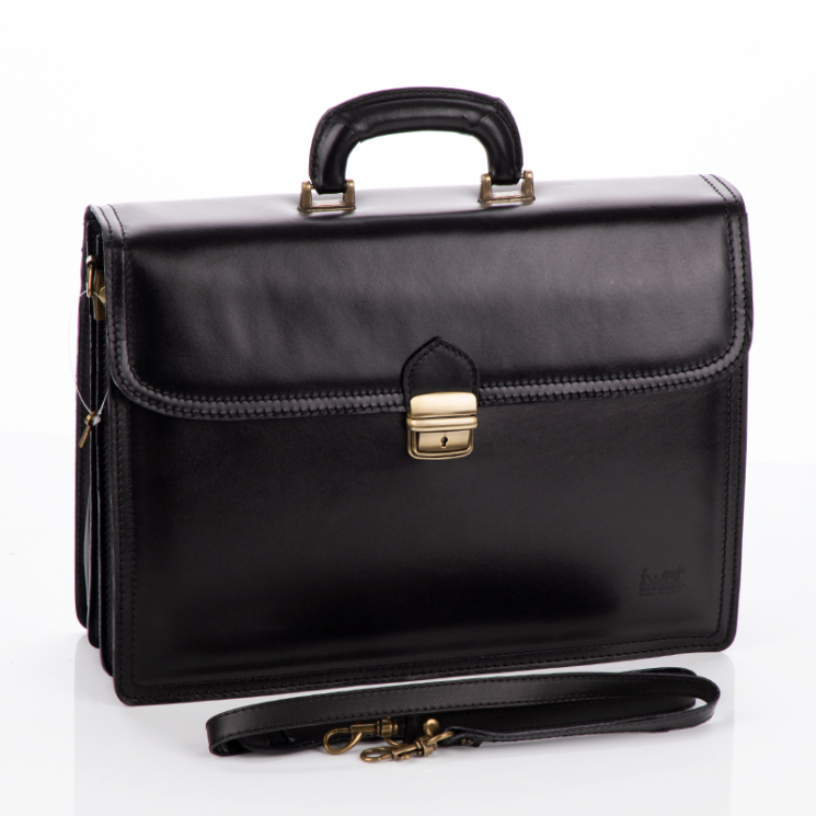 Valódi bőr aktatáska 3 részes 