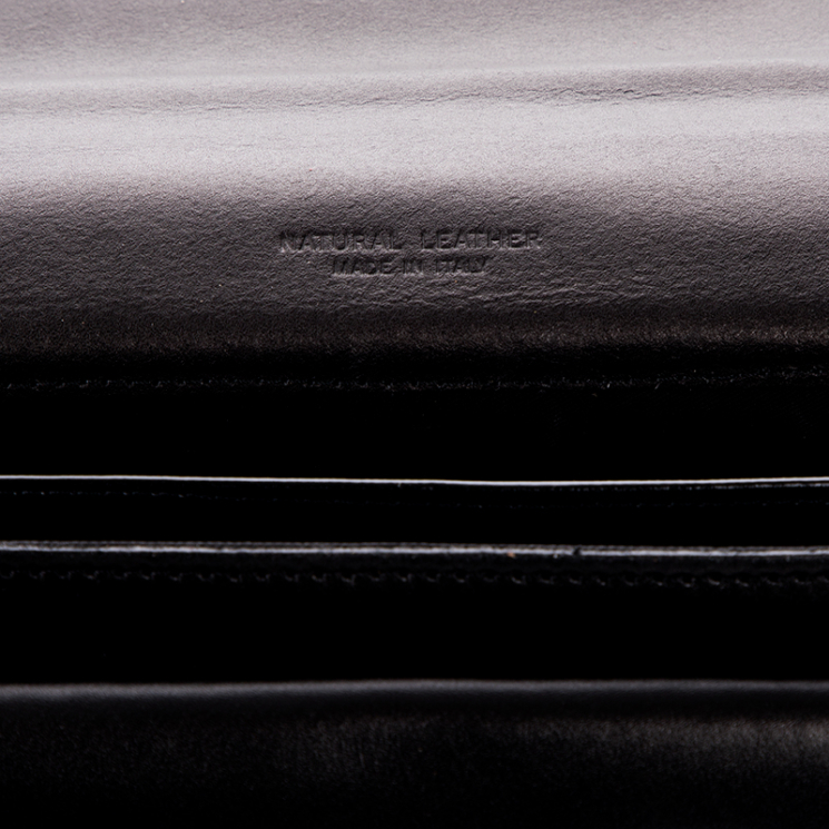 Valódi bőr aktatáska 2 részes sötétbarna színben*