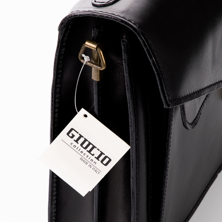 Valódi bőr aktatáska 2 részes sötétbarna színben*