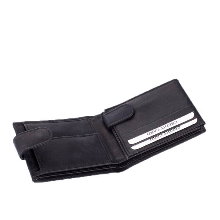 La Scala valódi bőr férfi pénztárca ADC-01-black