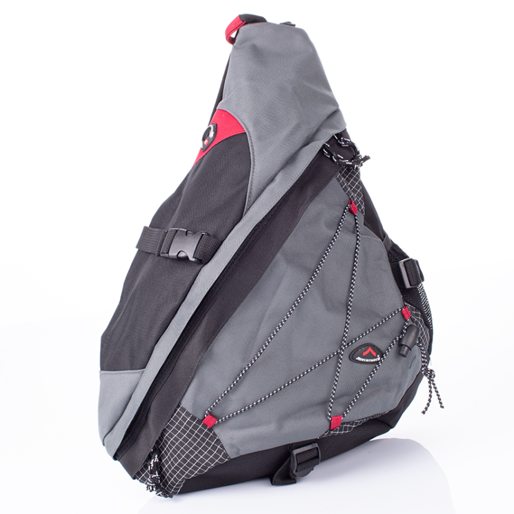 AdventureR TESTTÁSKA szürke-piros színben BT5503