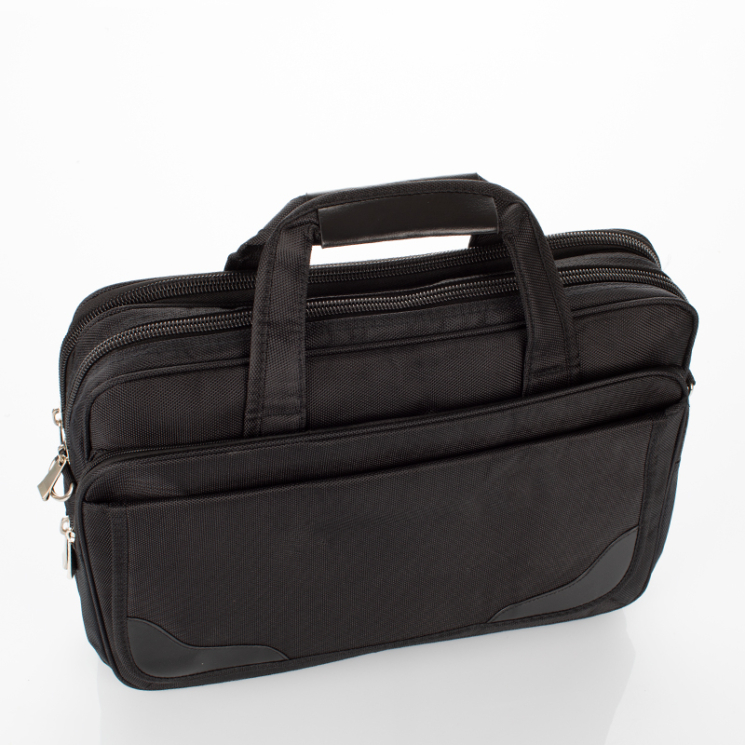 Fekete üzleti táska laptoptartóval bővíthető 9904-black