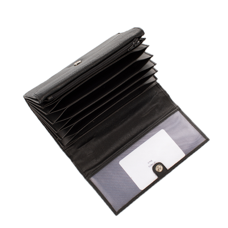 Valódi bőr brifkó pénztárca pincér pénztárca