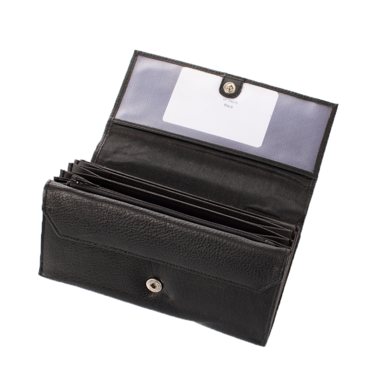 Valódi bőr brifkó pénztárca pincér pénztárca