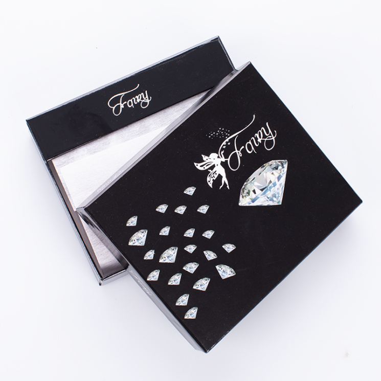 Fairy Crystal köves valódi bőr női kártyatartó arany RFID védelemmel