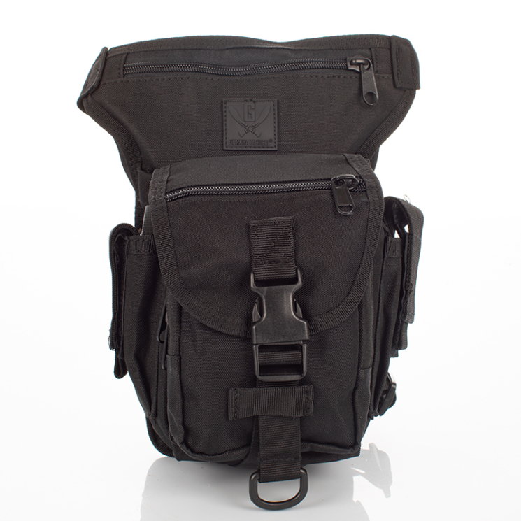 GURKHA TACTICAL CSÍPŐTÁSKA, OLDALTÁSKA, FEKETE