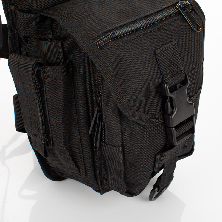 GURKHA TACTICAL CSÍPŐTÁSKA, OLDALTÁSKA, FEKETE