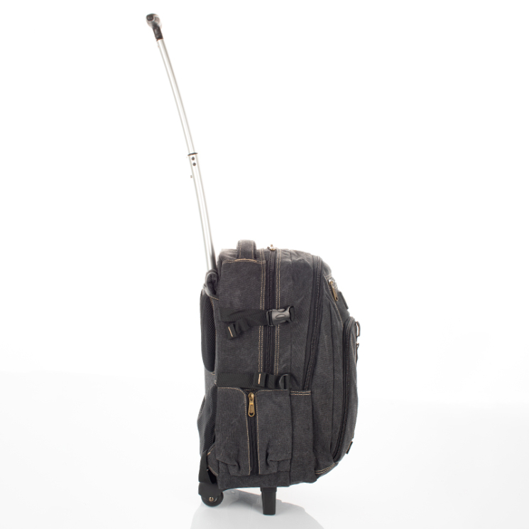 Ultraerős Aoking gurulós hátizsák zöld színben