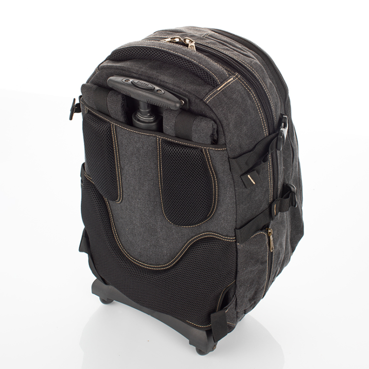 Ultraerős Aoking gurulós hátizsák zöld színben