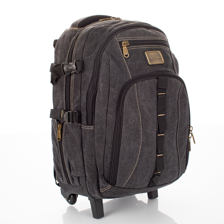 Ultraerős Aoking gurulós hátizsák zöld színben