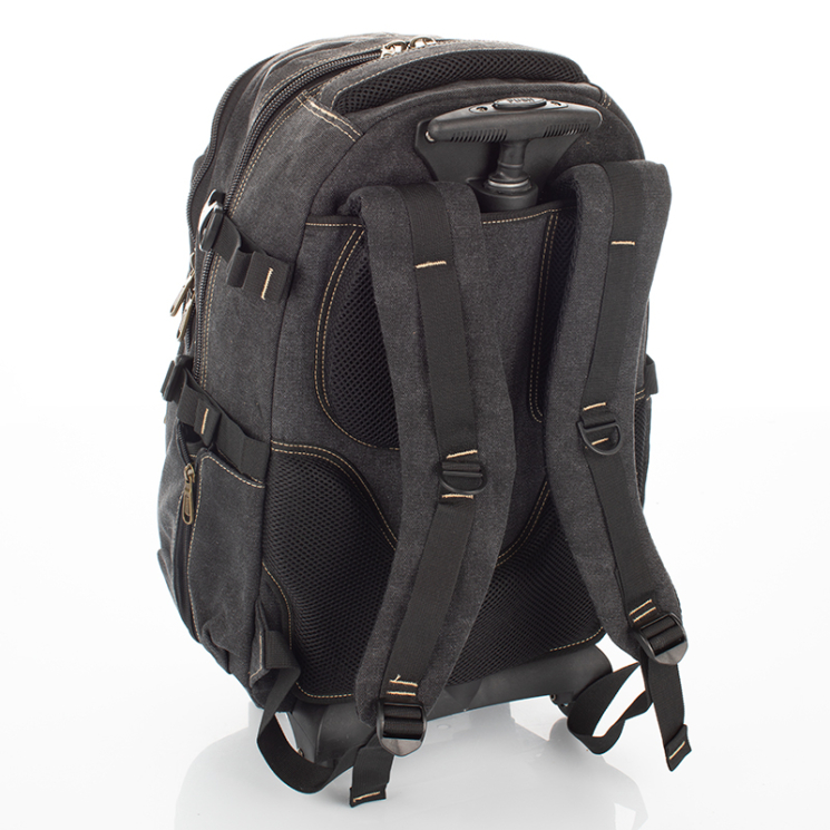 Ultraerős Aoking gurulós hátizsák zöld színben