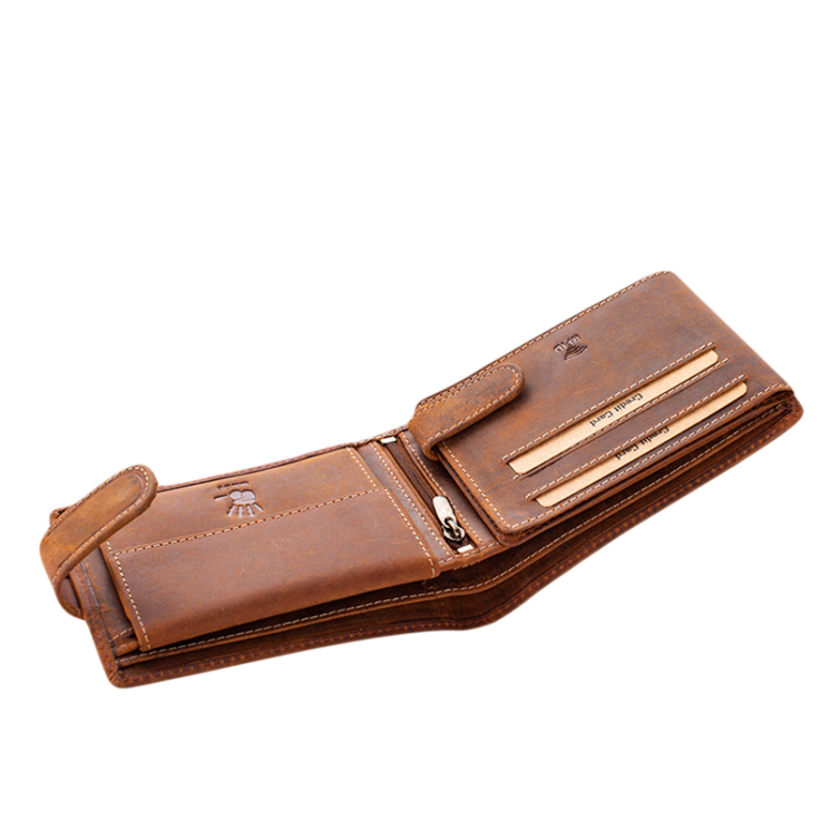 Giulio  pénztárca bőr díszdobozban traktor mintával RFID rendszerrel