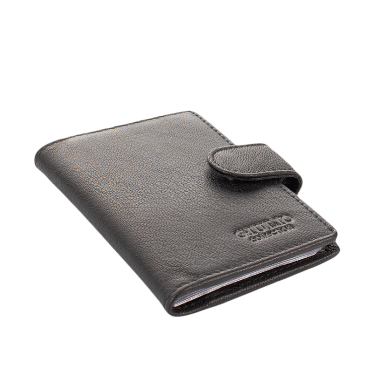 GIULIO Valódi bőr kártyatartó RFID védelemmel