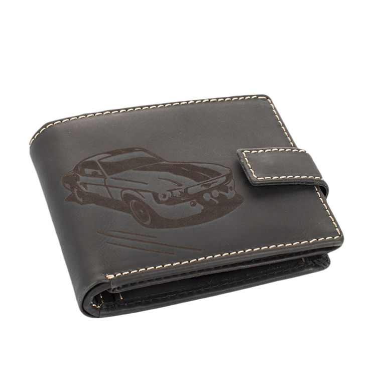 Giulio Autós pénztárca bőr díszdobozban RFID rendszerrel 