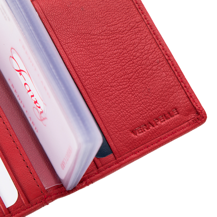 FAIRY valódi bőr kártyatartó RFID rendszerrel