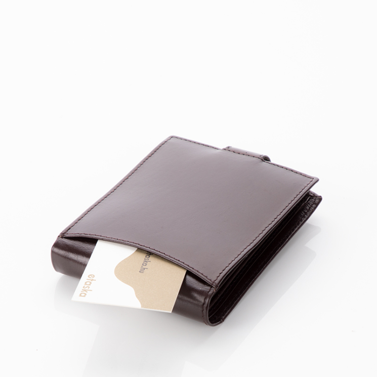 Bőr férfi pénztárca Autós mintával RFID rendszerrel Díszdobozban ( 8 kártyatartó )