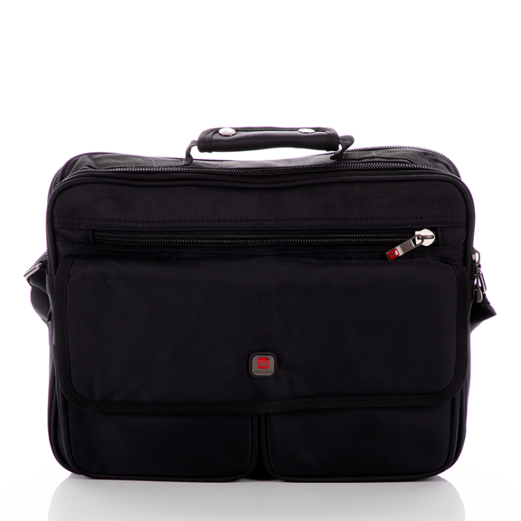 Extraerős Fekete férfi válltáska kézitáska