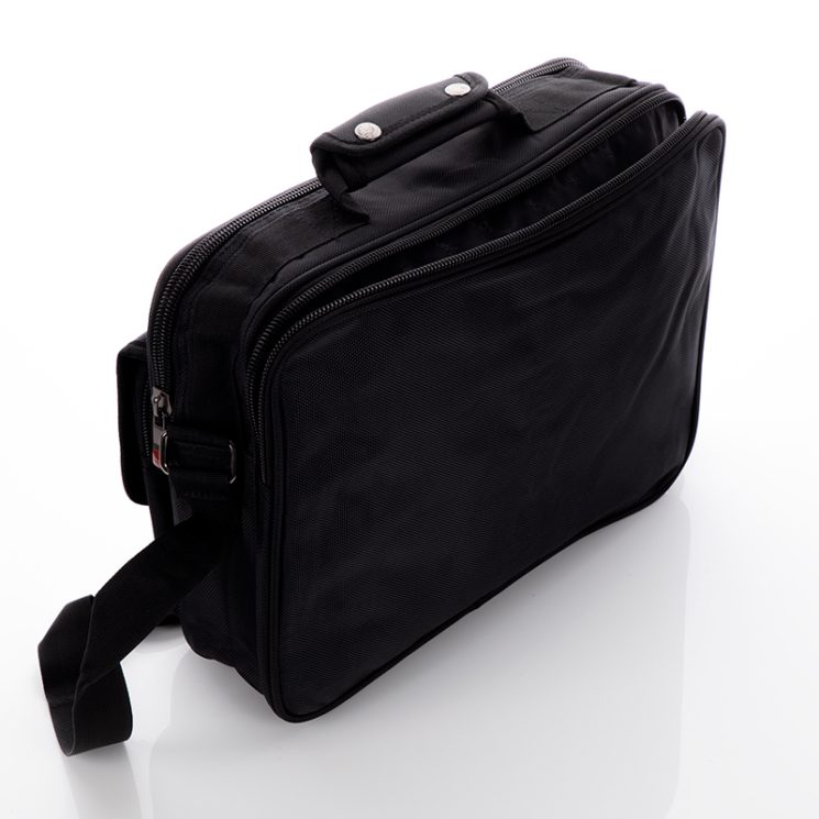 Extraerős Fekete férfi válltáska kézitáska