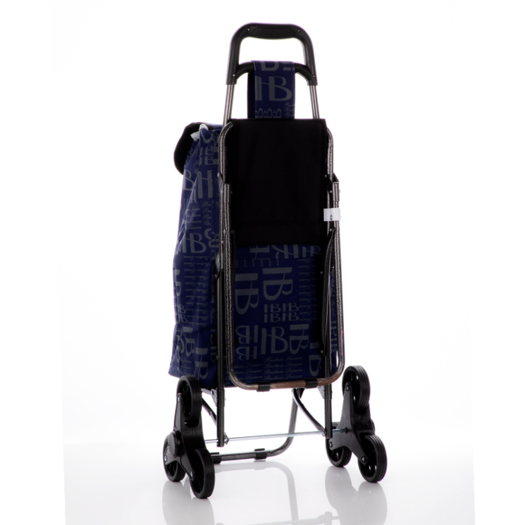 Gurulós lépcsőjáró bevásárlókocsi kihajtható ülőkével