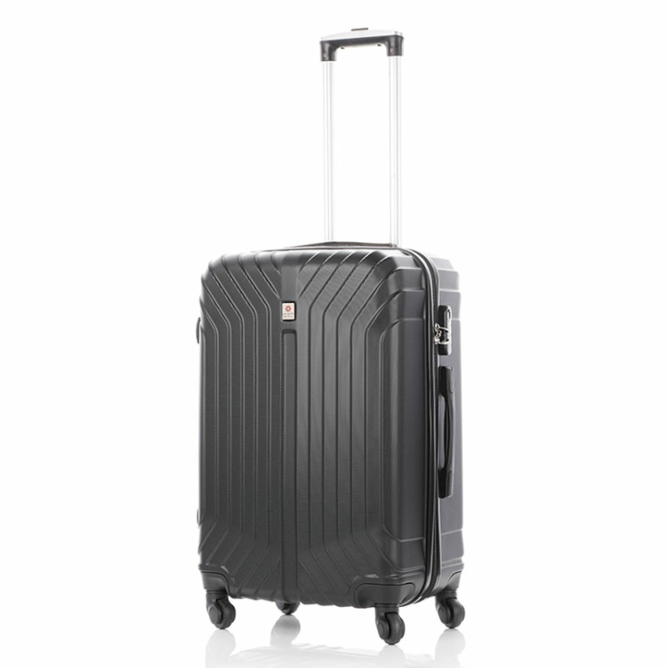 LEONARDO DA VINCI 507 3 db-os bőrönd szett Fekete színben