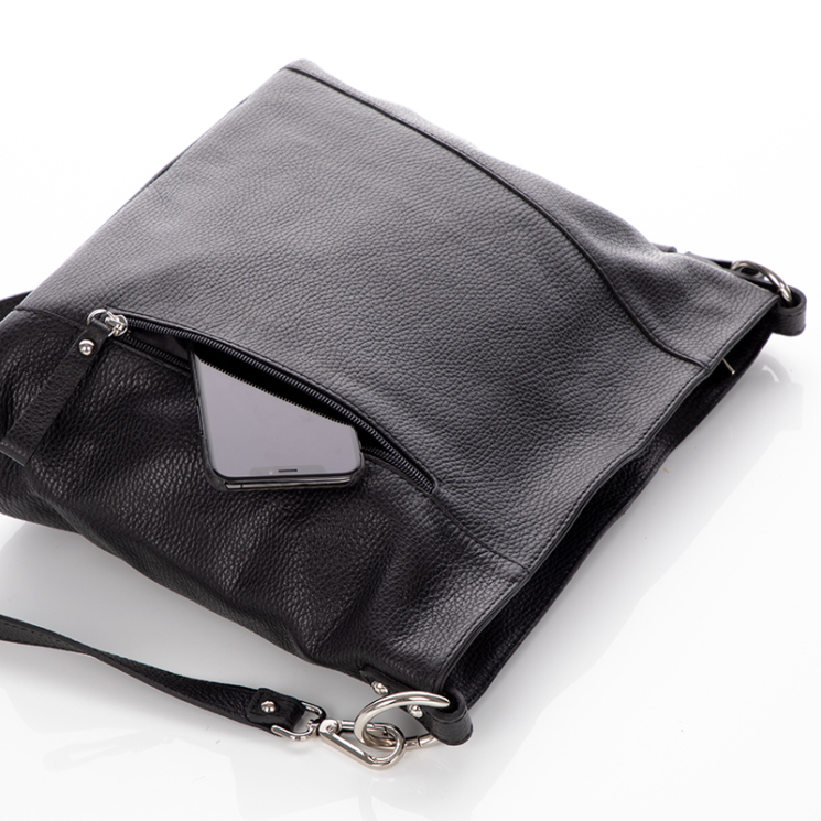 Valódi bőr női táska fehér kék piros színben