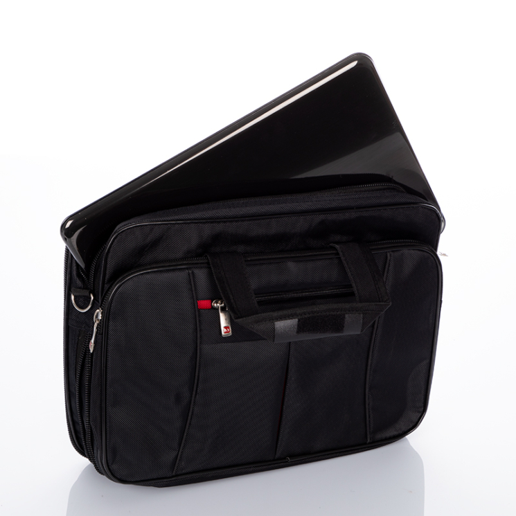 Fekete üzleti táska laptoptartóval 0146