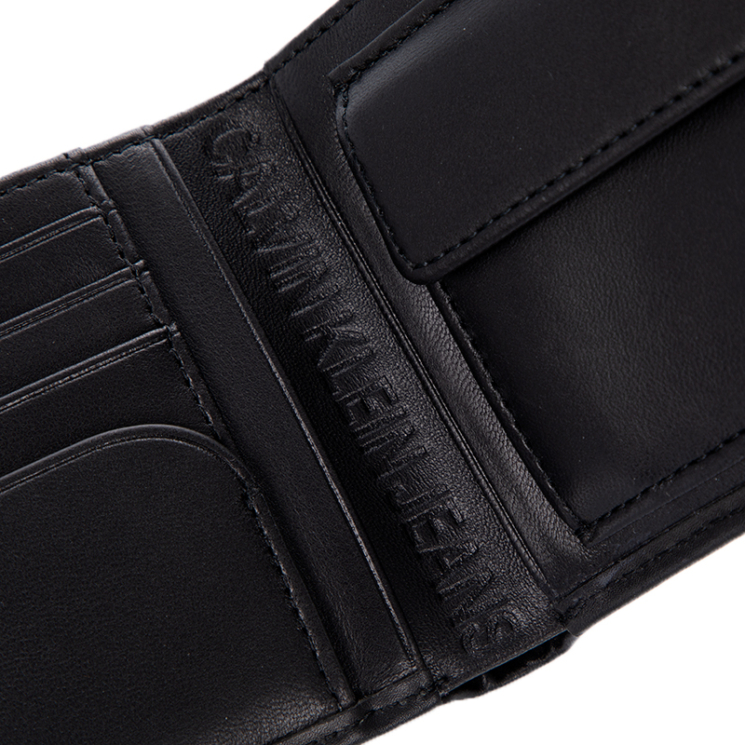 Calvin Klein Logo Pop Férfi Valódi bőr pénztárca