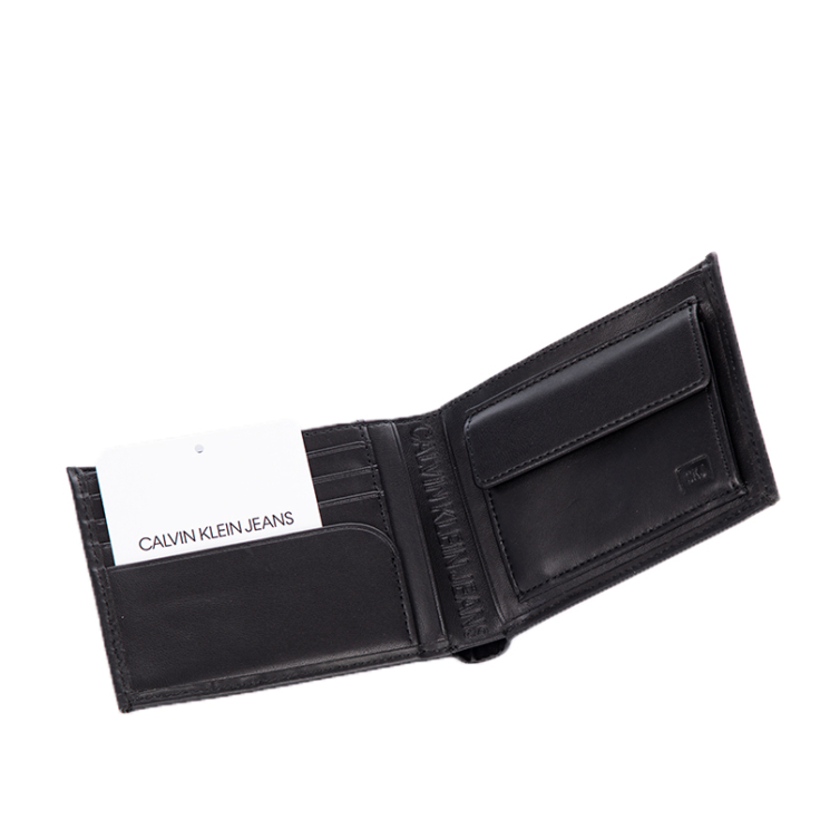 Calvin Klein Logo Pop Férfi Valódi bőr pénztárca