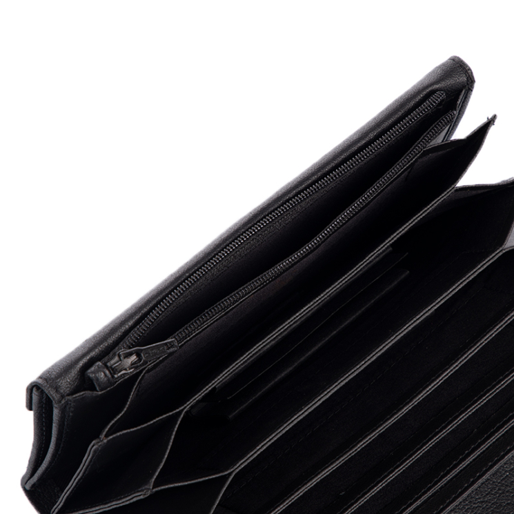 Valódi bőr brifkó pénztárca pincér pénztárca