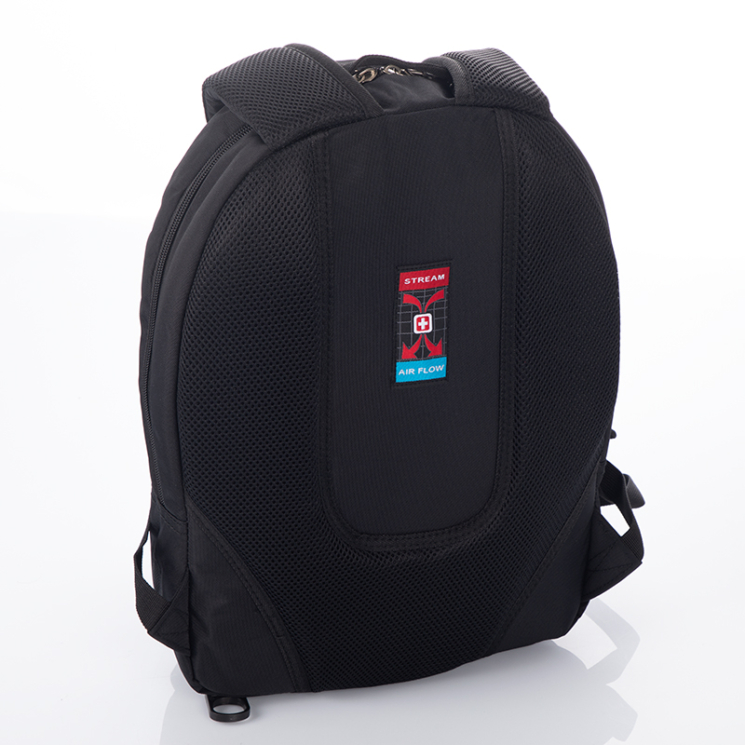 Swisswin laptoptartós hátizsák iskolatáska AIR FLOW szellőző rendszerrel