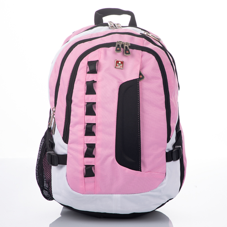 Swisswin nagy méretű hátizsák Rózsaszín laptoptartós sw8302 pink