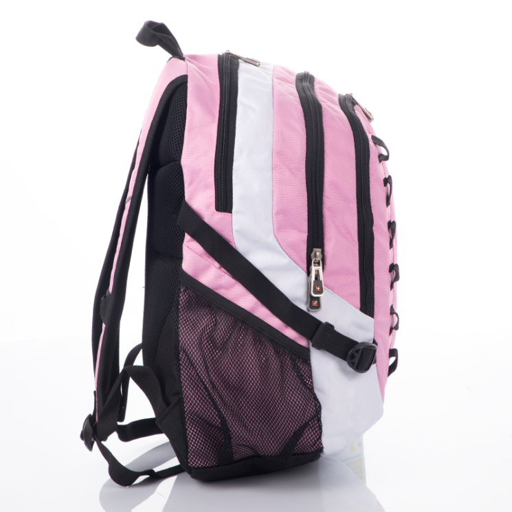 Swisswin nagy méretű hátizsák Rózsaszín laptoptartós sw8302 pink