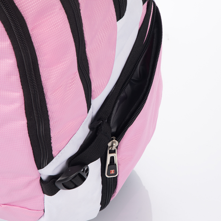 Swisswin nagy méretű hátizsák Rózsaszín laptoptartós sw8302 pink