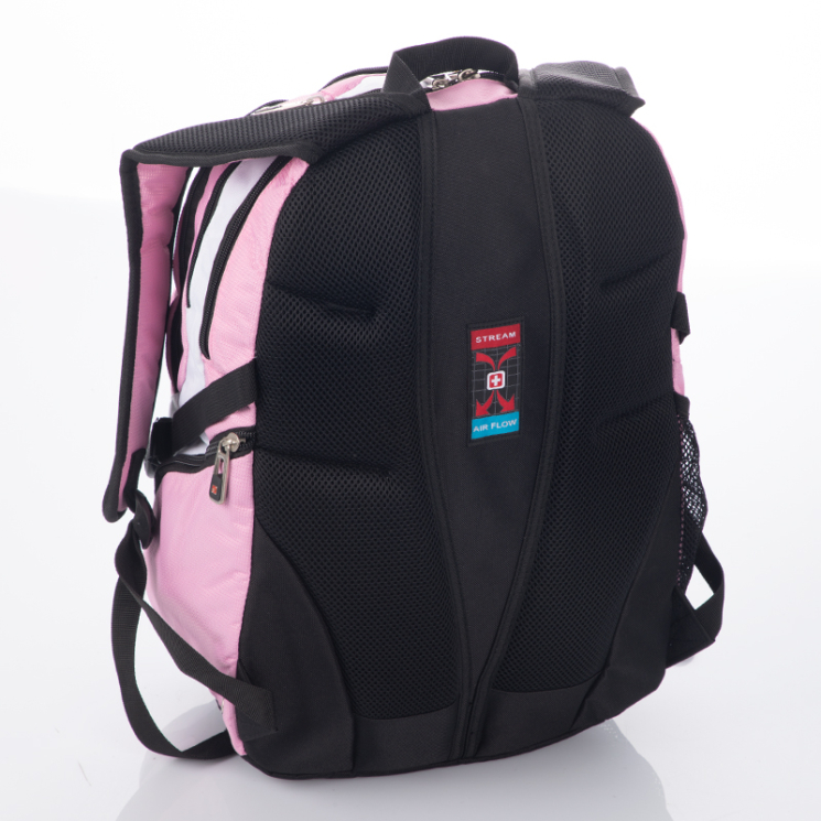 Swisswin nagy méretű hátizsák Rózsaszín laptoptartós sw8302 pink
