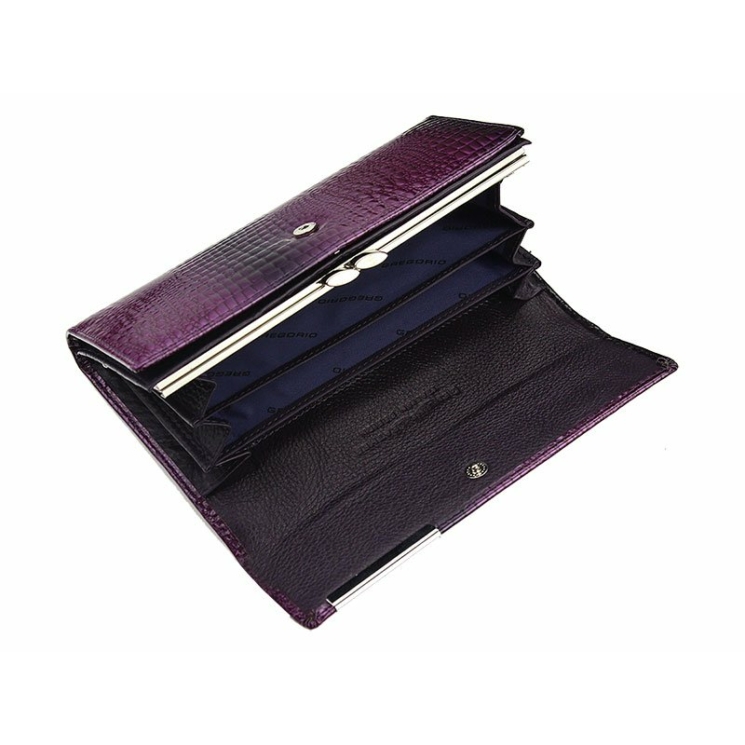 Valódi bőr női pénztárca díszdobozban