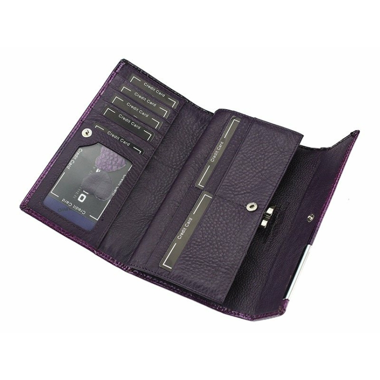 Valódi bőr női pénztárca díszdobozban