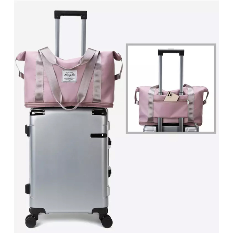 Utazótáska Wizzair méretű fedélzeti táska 40 x 30 x 20 cm bővíthető