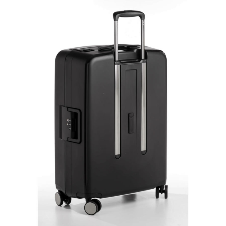 Bon Voyage Törhetelen Cipzár nélküli Spinner bőrönd L Zöld