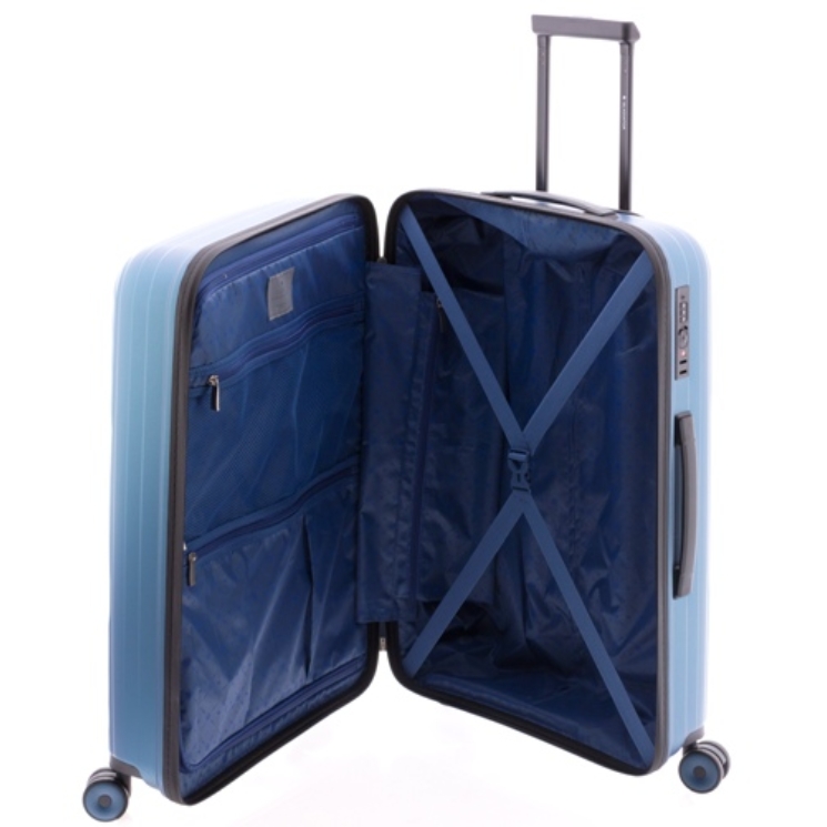 Gladiator bőrönd M-4211 Fekete ajándék bőröndhuzattal