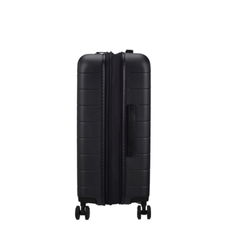 American Tourister Novastream bővíthető Spinner bőrönd 67 fekete