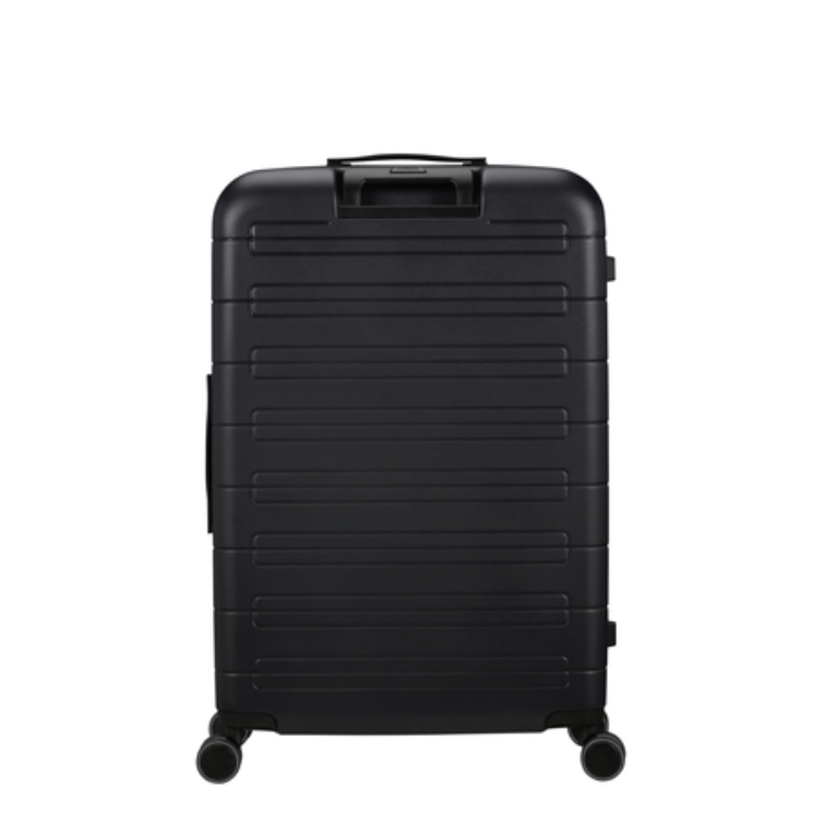 American Tourister Novastream bővíthető Spinner bőrönd 77 fekete